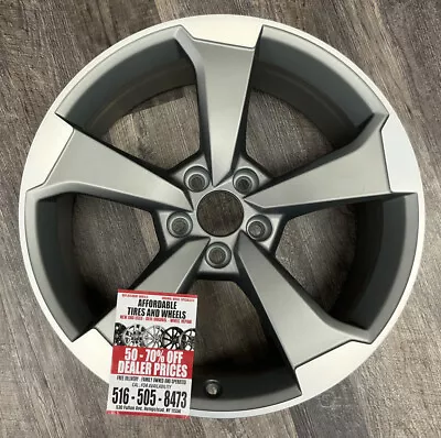 Audi A4 S4 2017 18 19 20 21 22 2023 59031 OEM Wheel Rim 19 X 8.5 CNC Med Char • $365