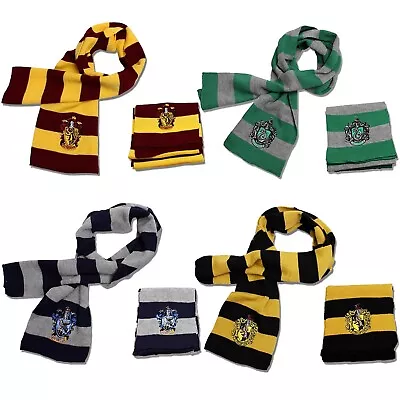 Wizard Scarf For Harry Potter Halloween Costume Fancy Dress Adult Child Gift UK • £5.49