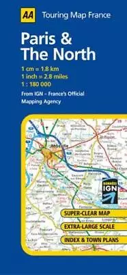 Paris And The North: No. 7 (AA Road Map France Series) • £2.71