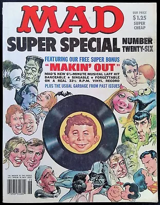 Mad Super Special #26 ~ Vg/fn 1978 E.c. Comics Magazine ~ No Record Don Martin • $14.95