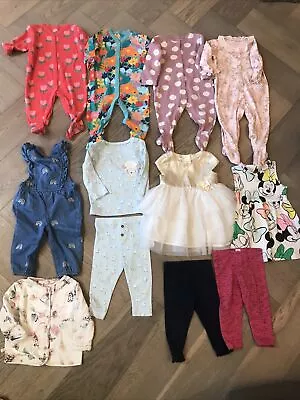 Baby Girl Clothes 6-9 Months Bundle Next Ted Baker Hm Disney Ff • £6.99