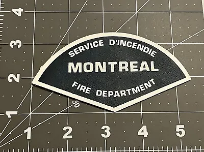 Montreal Fire Dept Shoulder Patch - Canada • $4.99