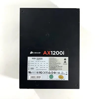 Corsair AX1200i 1200W 80+ Platinum ATX PSU *NO CABLES • $55.99