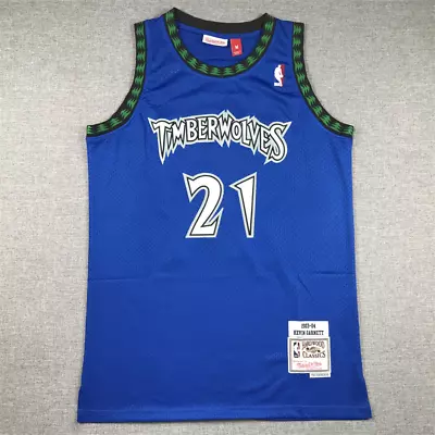 Mitchell & Ness NBA Swingman Jersey Timberwolves 2003 Kevin Garnett Royal • $30.58