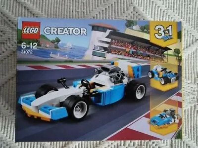 LEGO Creator 3 In 1 Extreme Engines 31072 • $28.50