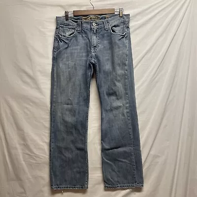 Buckle BKE Brayden Jeans Men’s 32x30 Blue Denim Distressed Straight Leg • $25