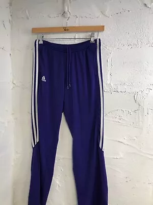 Adidas Track Pants Men's Size Medium Purple Gym Workout Training • $24.99