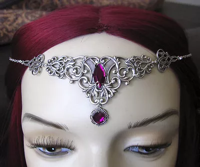 Gothic Victorian Medieval Renaissance Circlet Crown Headpiece Headdress Jewelry • $29.99