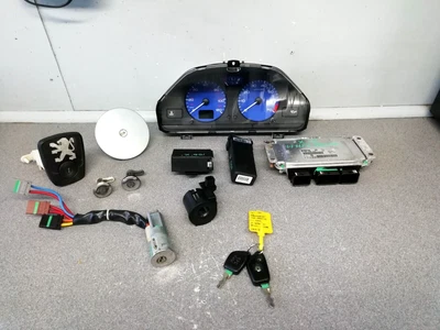 £124.99 • Buy Peugeot 106 MK2 1.1 HFX Petrol Manual Lock Set Ignition Barrel ECU Clocks & Keys