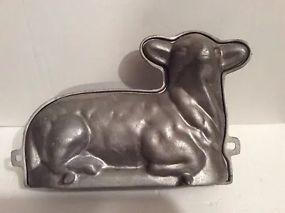 Vintage Metal Chocolate Lamb Mold  • $35