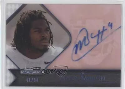 2012 Press Pass Showcase Blue /50 Mark Barron #SC-MB Rookie Auto RC • $6