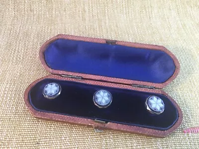 Stunning Antique Edwardian Gold Design Dress Shirt Studs Circa 1905 • £75