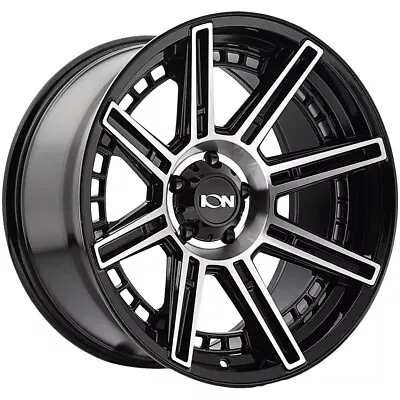 Ion 149 20x10 6x135 -24mm Black/Machined Wheel Rim 20  Inch • $208.99