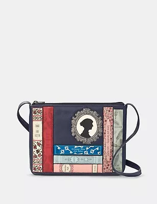 Jane Austen Bookworm Parker Leather Cross Body Bag  • £65