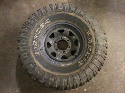 $95 • Buy Toyota Hilux SR SR5 Workmate Steel Rim Wheel 15” Inch Single 33  6 Stud Maxxis