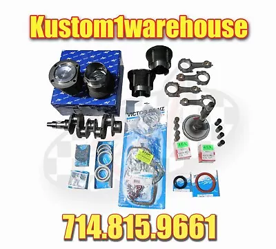 VW 1800cc Type 2/4 Volkswagen Bus Engine Pancake Rebuild Motor Kit With 93mm P/c • $1364