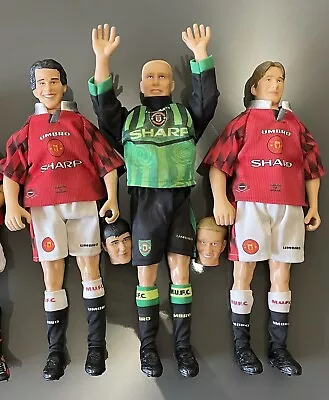 Corinthian Premier Power Play Football Figures Beckham Giggs Schmeichel Man Utd • £24.99