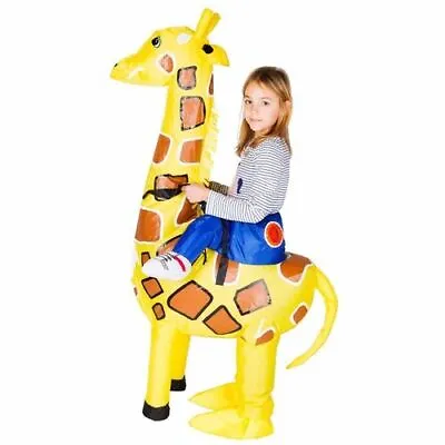 Child Kid Inflatable Giraffe Fancy Dress Safari Halloween Book Week  Costume  • $98