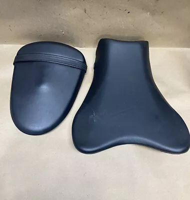 07-08 Suzuki GSXR 1000 GSXR1000 Front Rear Passenger Driver Seat Rider Set #0223 • $49.99