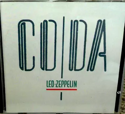 Led Zeppelin - Coda Cd Album 1982 • $2.99