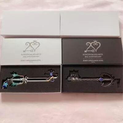 Disney Ambassador Hotel Limited Kingdom Hearts Key Set Of 2 Keyblade Room • $283.99