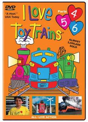 I Love Toy Trains Parts 45 & 6 DVD Kids Children • $15.95