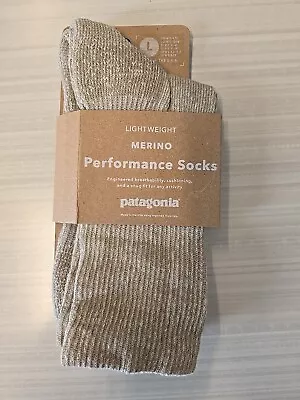 Patagonia Lightweight Merino Performance Socks Large New • $19.99