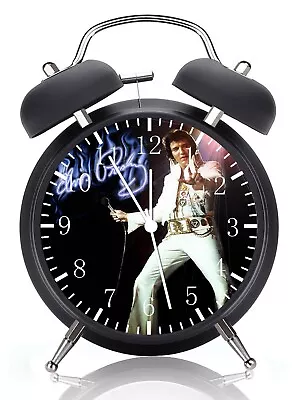 Elvis Presley Alarm Clock Light Silent Personalized Option Adding Names G25 • $22