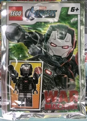 £6.99 • Buy LEGO Marvel Super Heroes War Machine #2 Minifigure Foil Pack Set 242213 (Bagged)