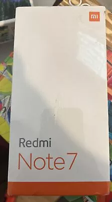 Xiaomi Redmi Note 7 - 64GB ROM - Neptune Blue (Unlocked) (Dual SIM) Sealed Box • $70