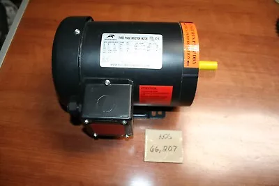 Ironhorse 3 Phase Induction Motor MTR2-P50-3BD18 1/2hp 1725RPM 1/3hp 1425RPM New • $139.99