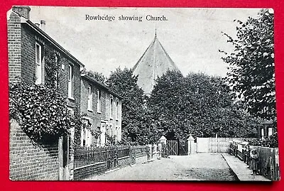 Rowhedge Showing Church Near Colchester Essex Printed Posted 1908 • £6
