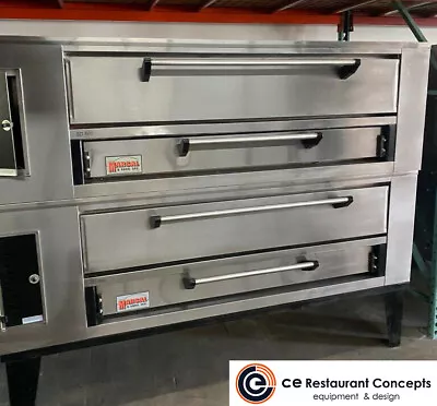 Used Marsal SD 660 Double Deck Gas Pizza Oven • $16900