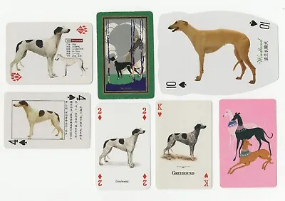 Greyhound Collection Vintage Dog Collectable Single Playing Cards • $3.72