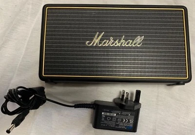 £120 • Buy Marshall Stockwell Bluetooth Speaker With Power Supply