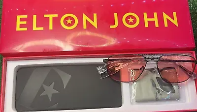 Elton John Eyewear Tinted Glasses For Men & Women UV Protection (CONCORD) NEW • $29.99