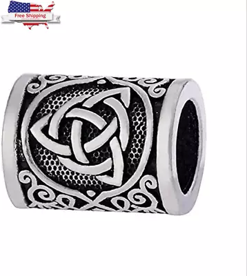 Viking Beard Beads Hair Beads-Viking Hair Beads For Men DIY Beads Celtic Knot R  • $7.79