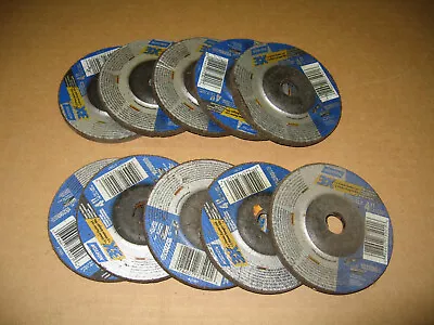 Norton 75901 Grinding Wheel 4  X 1/4  X 5/8  Arbor Hole Pack Of 10 • $19.99