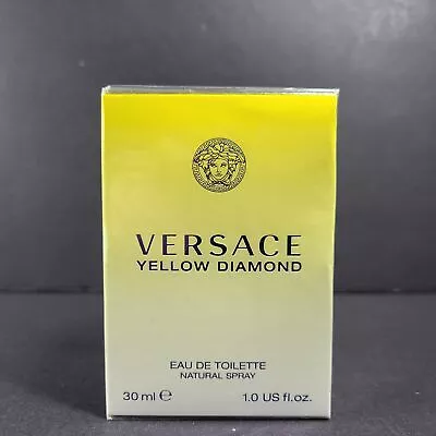 Versace Yellow Diamond Women's Eau De Toilette Spray 1 Fl. Oz./ 30 Ml NIB Sealed • $34.99