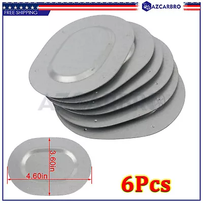$22.67 • Buy 6X For 67-77 Body Galvanized Metal Trunk Floor Pan Drain Plugs Set Plate Covers