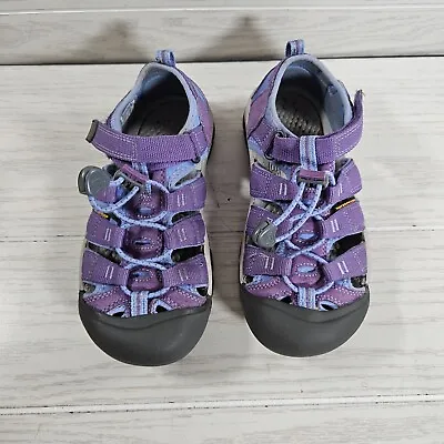 Keen Sandals Womens Size 3 Purple Waterproof Hiking Shoes Comfort 1014263 • $15.98