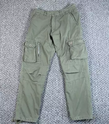 Military Fleece Lined Cargo Pants Men's 32 X 32 Olive Green Tactical Utility • $30