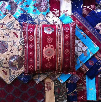 £9 • Buy GORGEOUS TURKISH/MOROCCAN CUSHION COVERS Double-sided With Zip Opening   