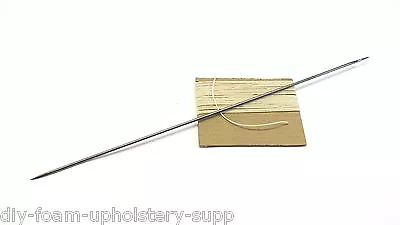 TUFFET NEEDLE & TWINE 10  12  Or 14  Upholstery Needle • £6.49