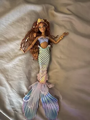 Mattel Disney The Little Mermaid Deluxe Mermaid Ariel Doll / NO STAND • $9.99