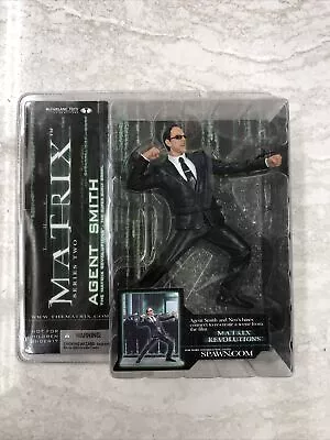 New 2003 Mcfarlane Toys Matrix Revolutions Series 2 Agent Smith • $19.95