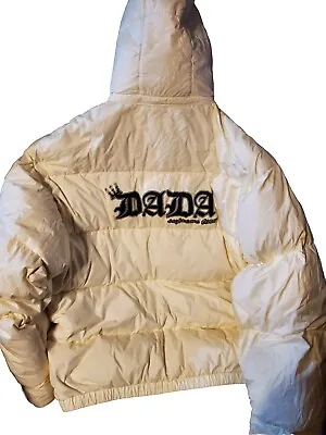 Vinatge White Damani Dada Supreme Jacket XL Goose Feather  Puffer  Jacket • $220