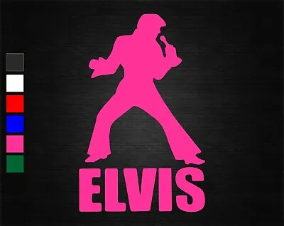 £1.50 • Buy Elvis Presley Vinyl Decal Sticker Car/van/wall/window/door/laptop/tablet #4