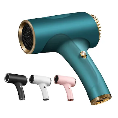 Mini Portable USB Rechargeable Cordless Hair Dryer Handheld Battery Hair Dryer • $24.78