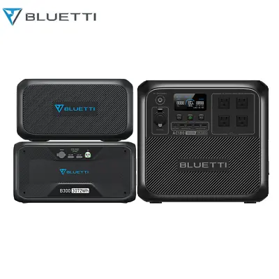 BLUETTI AC180 1800W Portable Power Station B230 B300 Extra Battery Storage • $619